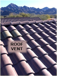 Tile Roof Vent